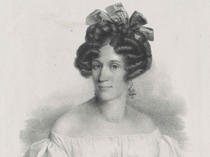 Karoline von Perin ©Wallner, Österreichische Nationalbibliothek, https://commons.wikimedia.org/wiki/File:Karoline_von_Pasqualati-Osterberg_1829.jpg