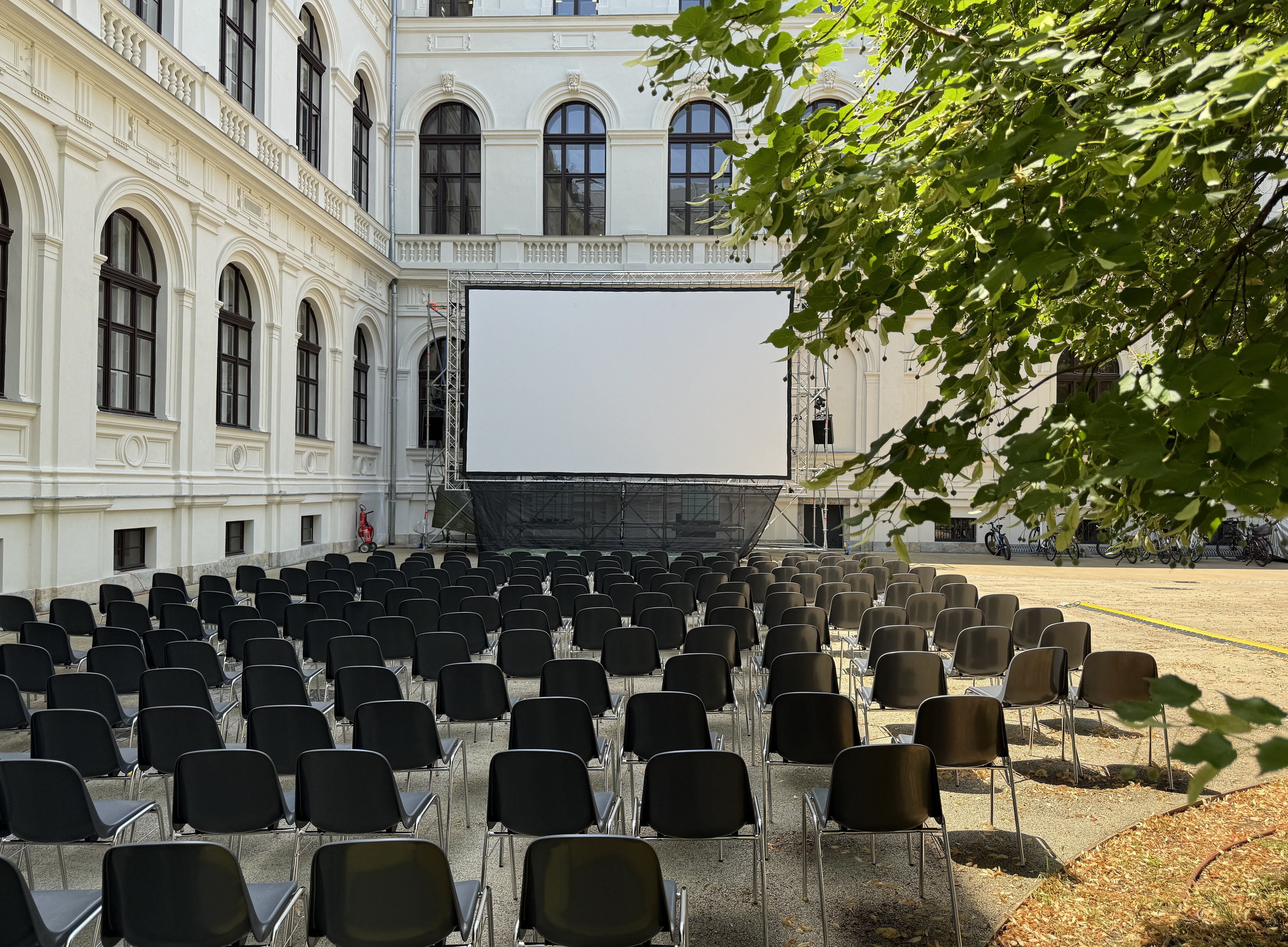 Open Air Kino der Uni Graz ©Uni Graz