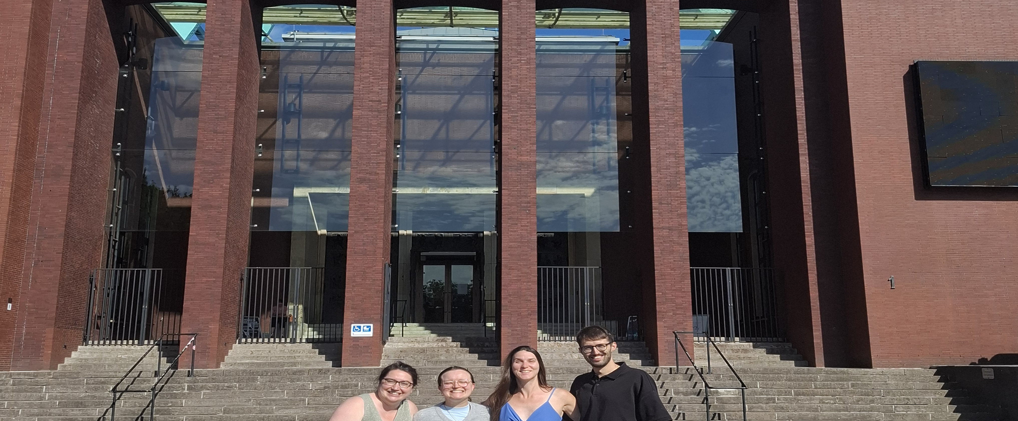Grazer Team vor dem Deutschen Bergbau-Museum 