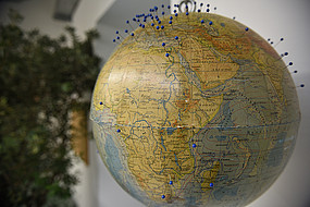 Mit mehr als 100 Ländern tauscht der Botanische Garten Pflanzen aus. 