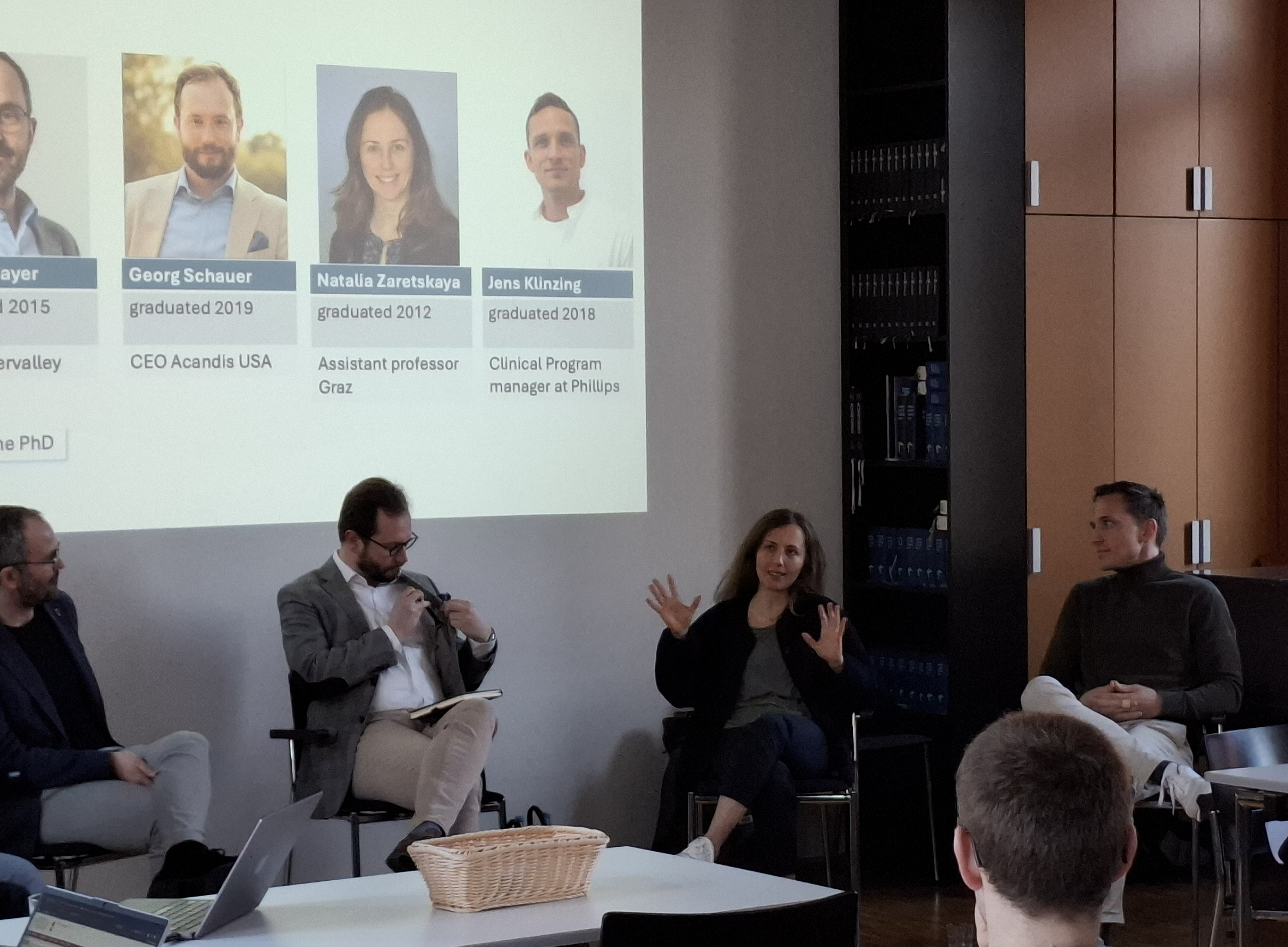 Natalia spricht im Symposium ©IMPRS Tübingen