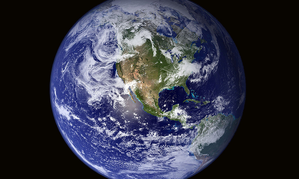 Der Planet Erde aus dem All. Foto: pixabay