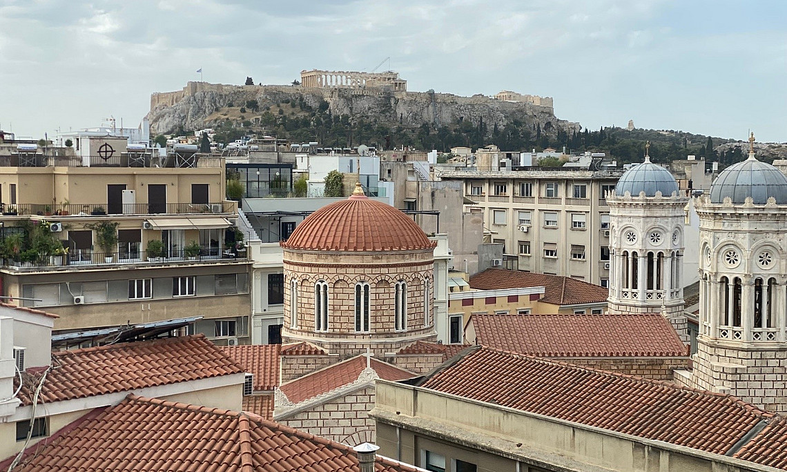 Bild zeigt Akropolis in Athen