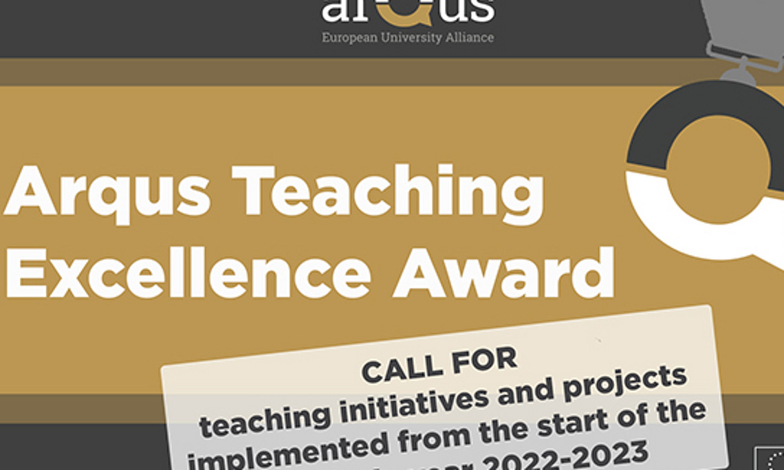 Arqus Teaching Excellence Award Banner