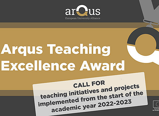 Arqus Teaching Excellence Award Banner 