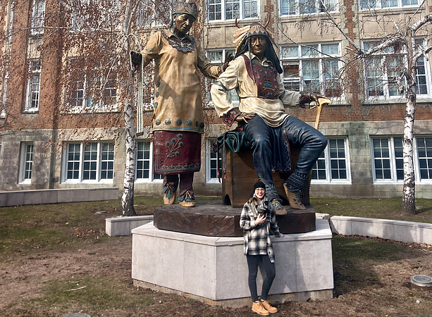 Iris Knapp in Montreal ©uni-graz.at/Iris Knapp