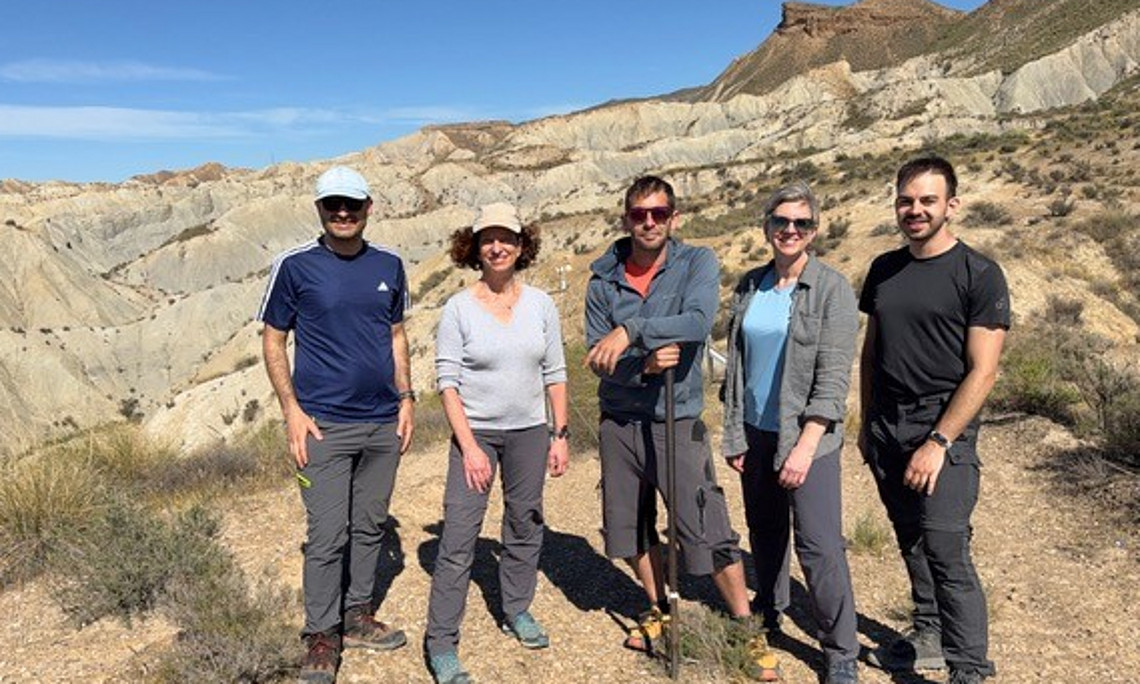 Fieldwork Spain. Teamfoto