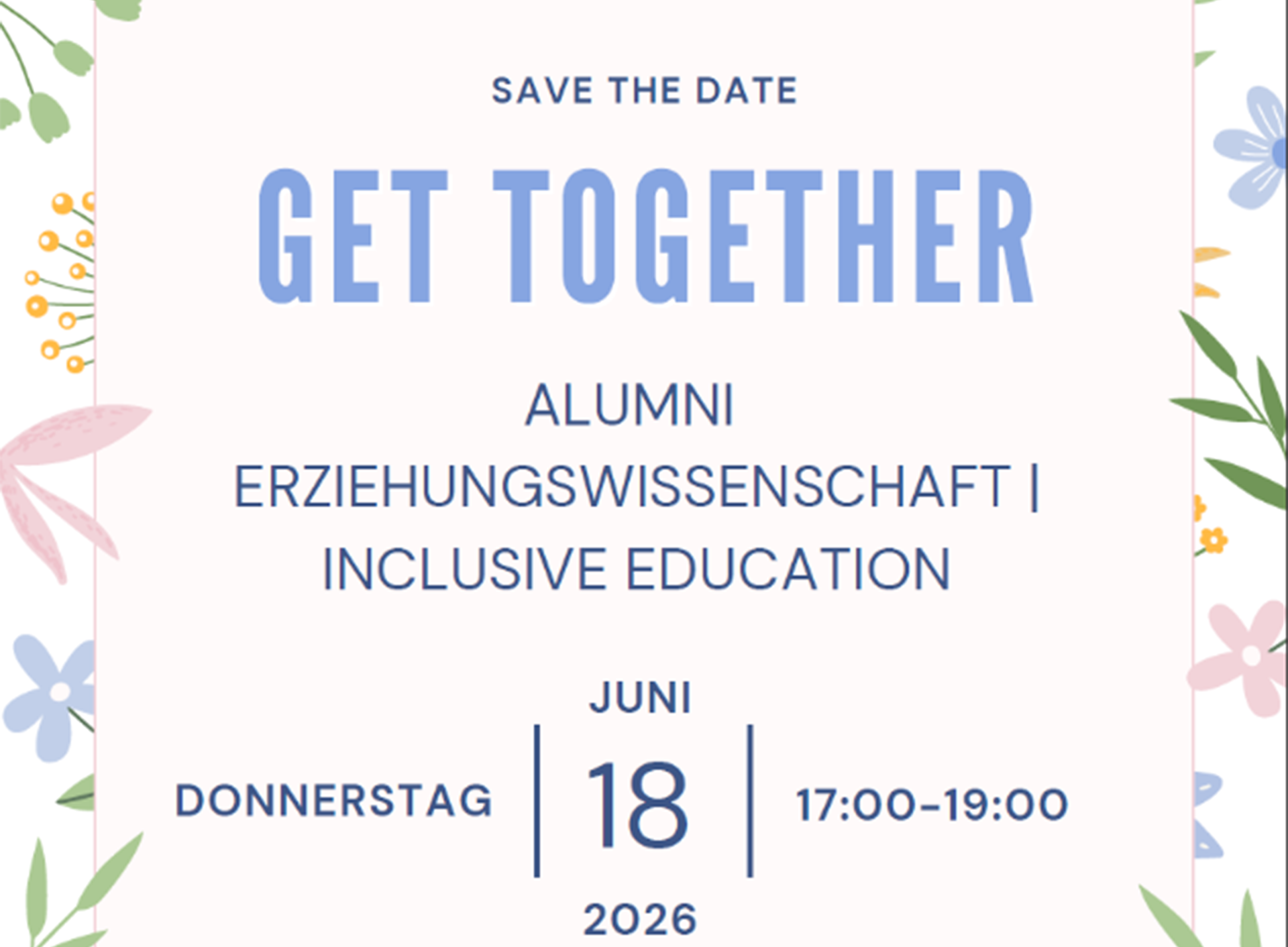 Einladung ©Universität Graz/Inclusive Education