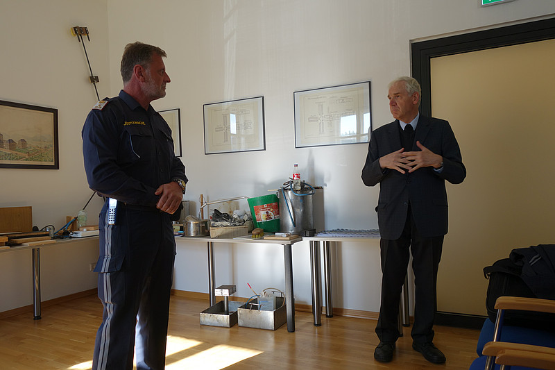 Besuch bei der in der Justizanstalt GrazKarlau am 2