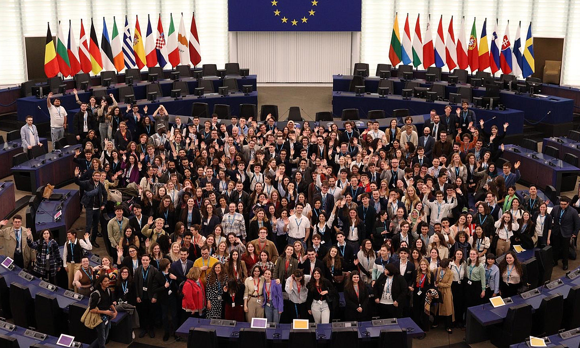 Studierende bei der Europäischen Studentenversammlung ESA24