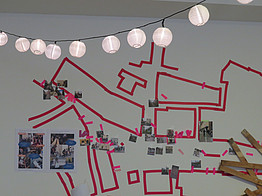 Overview of 'mental maps' in the Stadtteilbüro Griesplatz