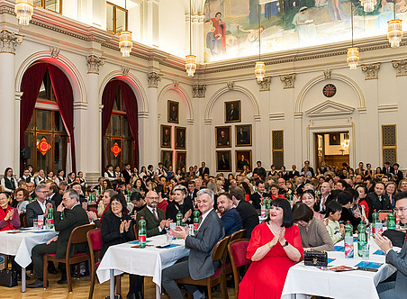 Publikum beim chinesischen Neujahrsfest ©©Christine M.Kipper