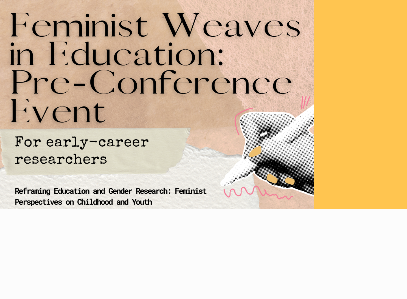 image CfA Pre Conference Event of Feminist Weaves 