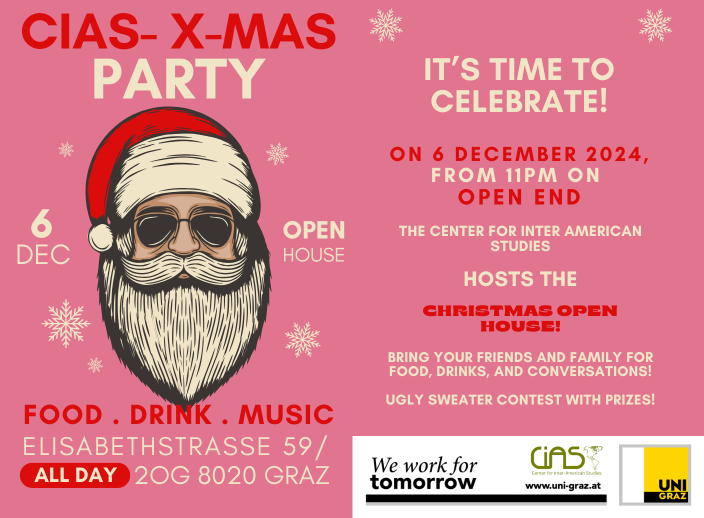 info graphic for christmas party 