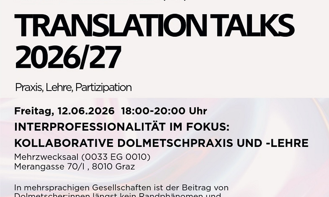 Flyer Translation Talks