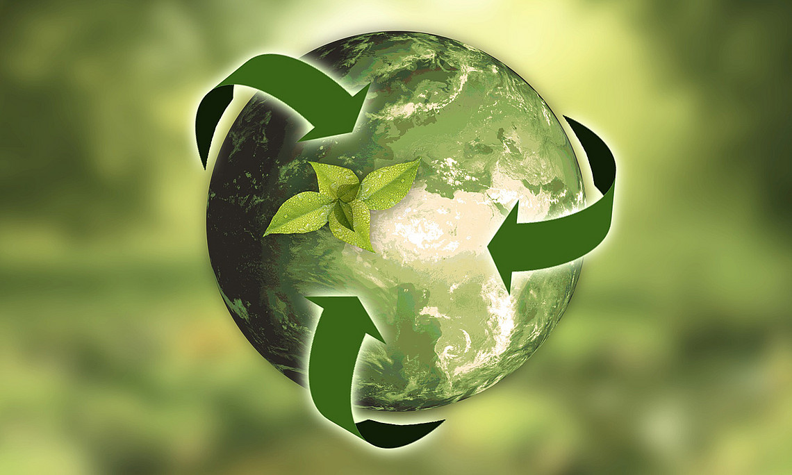 Ressourcen möglichst effizient und so lang wie möglich nutzen sowie Abfall minimieren, ist das Ziel der Kreislaufwirtschaft. Wissen dazu vermittelt das International Master's Programme on Circular Economy (CIRCLE). Foto: pixabay
