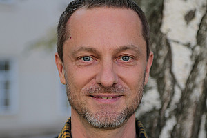 Gunther Kaltenböck ist seit dem Vorjahr Professor für englische Sprachwissenschaft an der Universität Graz. Foto: Martha-Charlotte Viola