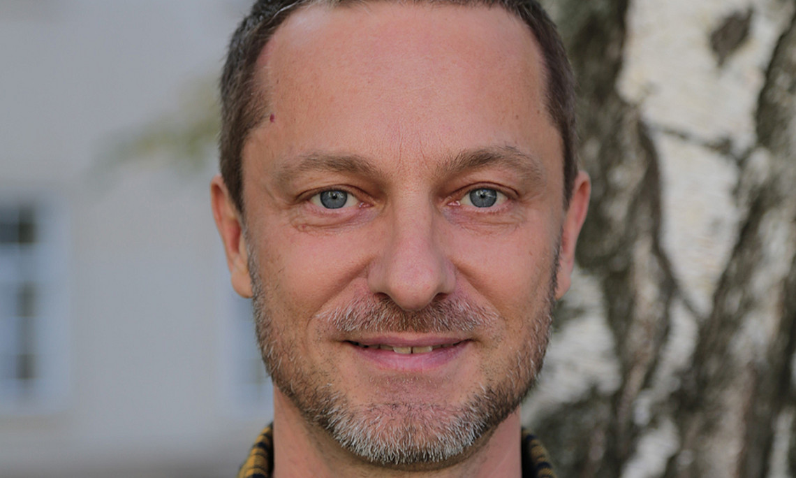Gunther Kaltenböck ist seit dem Vorjahr Professor für englische Sprachwissenschaft an der Universität Graz. Foto: Martha-Charlotte Viola