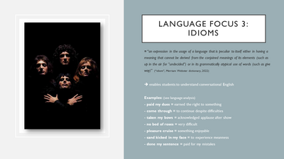 Idioms - We are the Champions