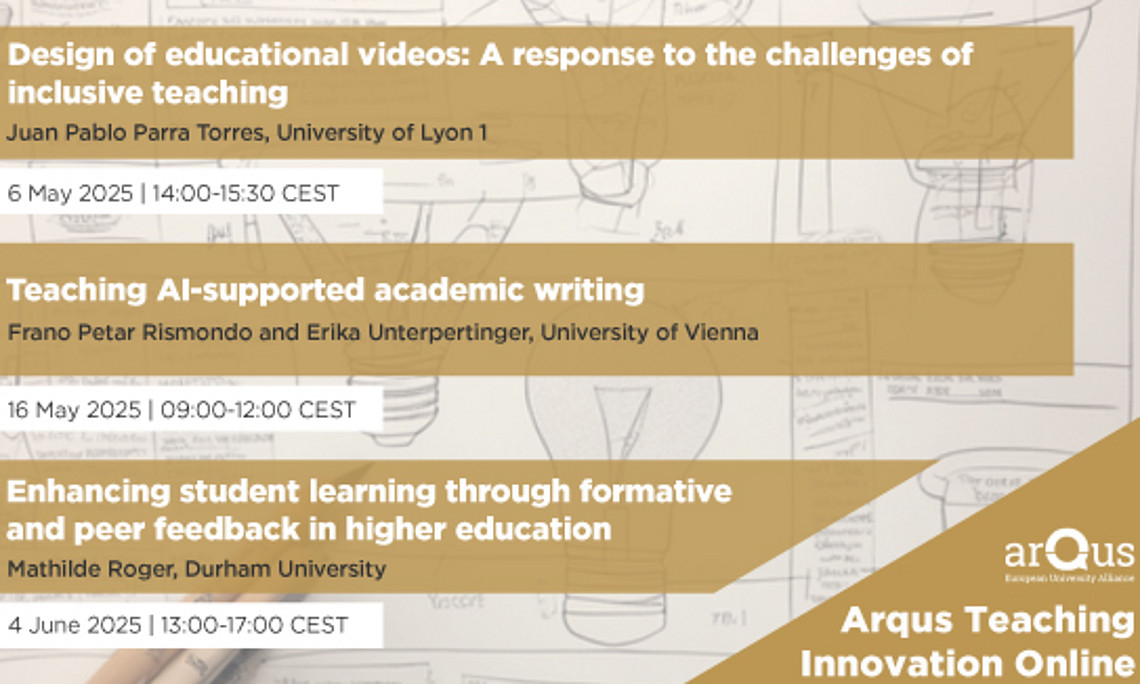 Teaching Innovation online workshops in May and June