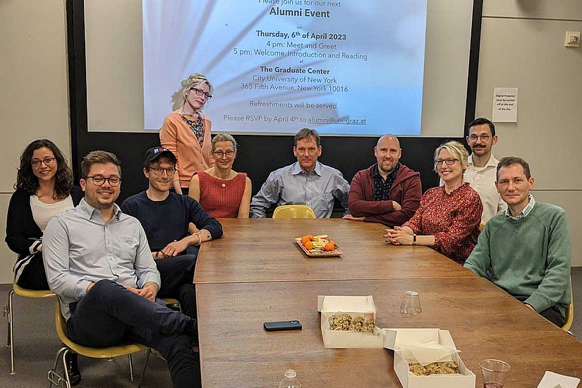 Absolvent:innen-Meeting der Uni Graz in New York City. Foto: Alumni Uni Graz