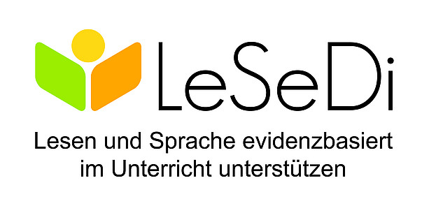 Logo LeSeDi Symbol Mensch mit Buch ©Copyright Projekt LeSeDi