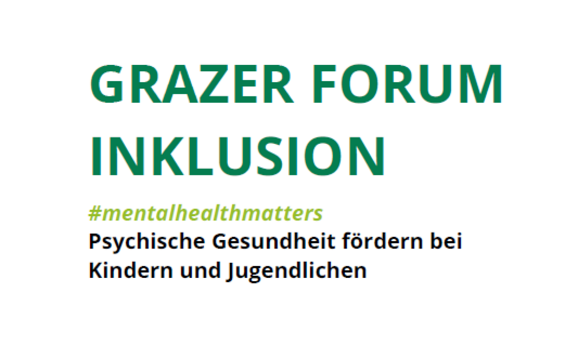 Schriftzug Grazer Forum Inklusion
