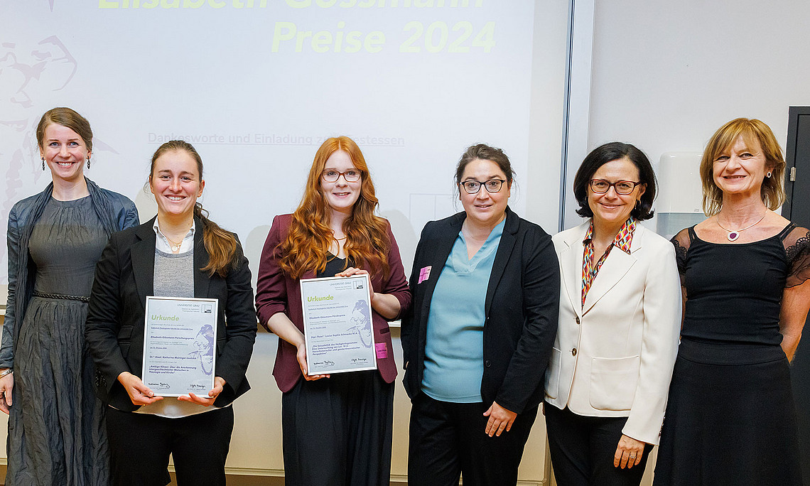 Gruppenfoto von der Verleihung der Gössmann-Preise