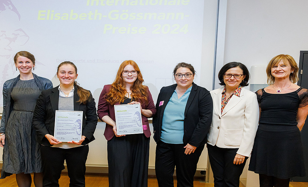 Gruppenfoto von der Verleihung der Gössmann-Preise