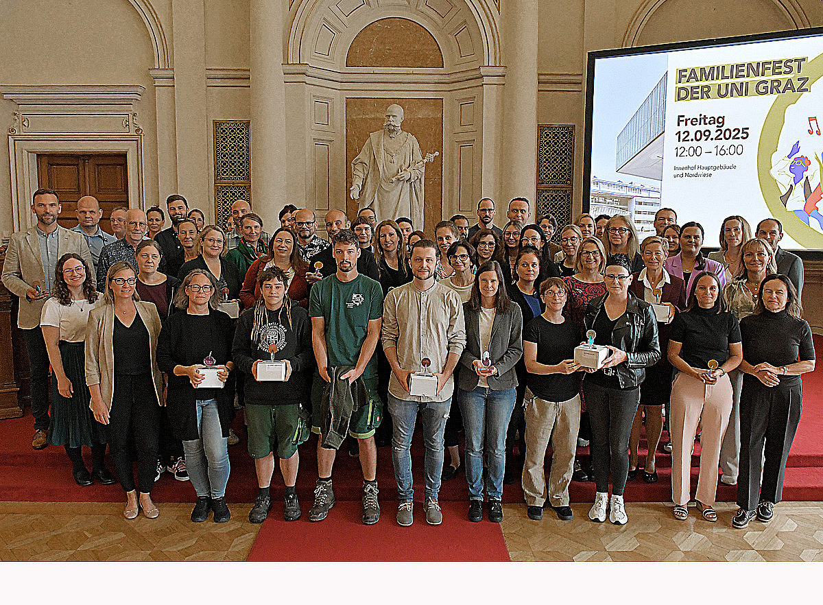 Preisträger:innen ©Uni Graz