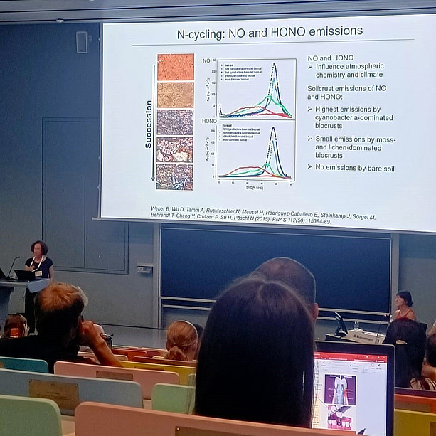 Talk by Bettina Weber at BAGECO in Graz ©Bettina Weber