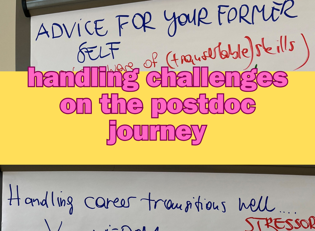 Photos: Johanna Stadlbauer, Flipchart-Mitschrift 