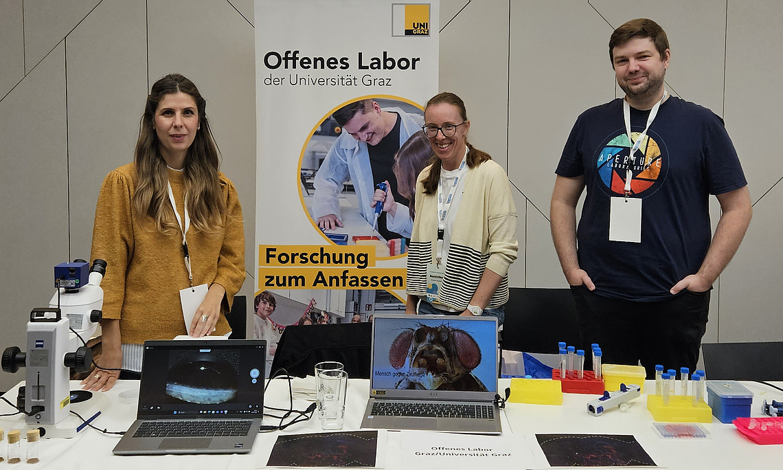 Unser Stand beim event Faszination technik