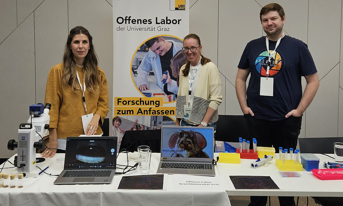 Unser Stand beim event Faszination technik