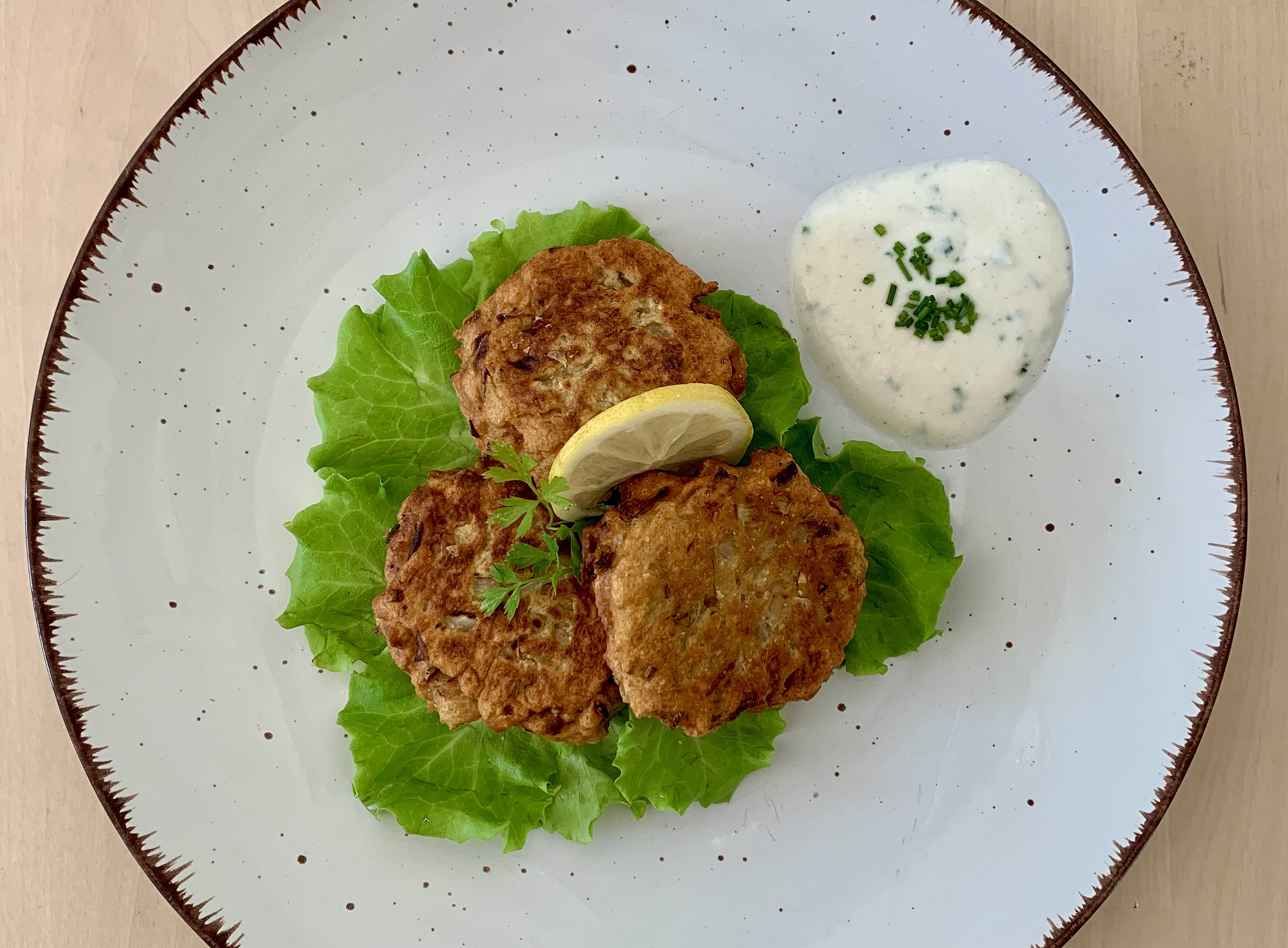 Kichererbsenrösti auf einem Teller ©Geschmackslabor Graz