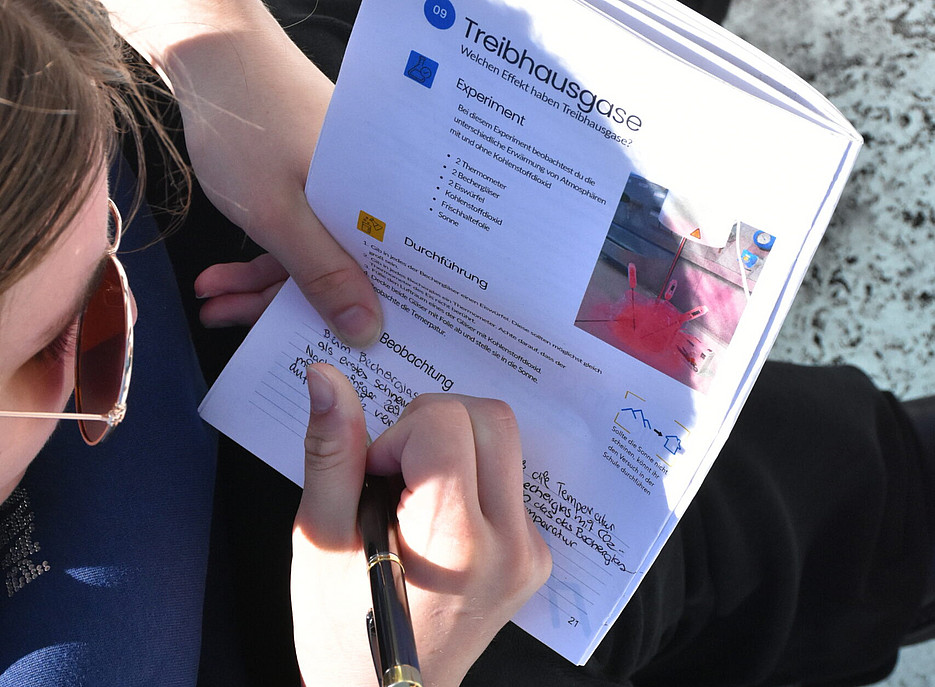 Einblick in das Laborbuch ©gerhard.hackenberg @ainet.at