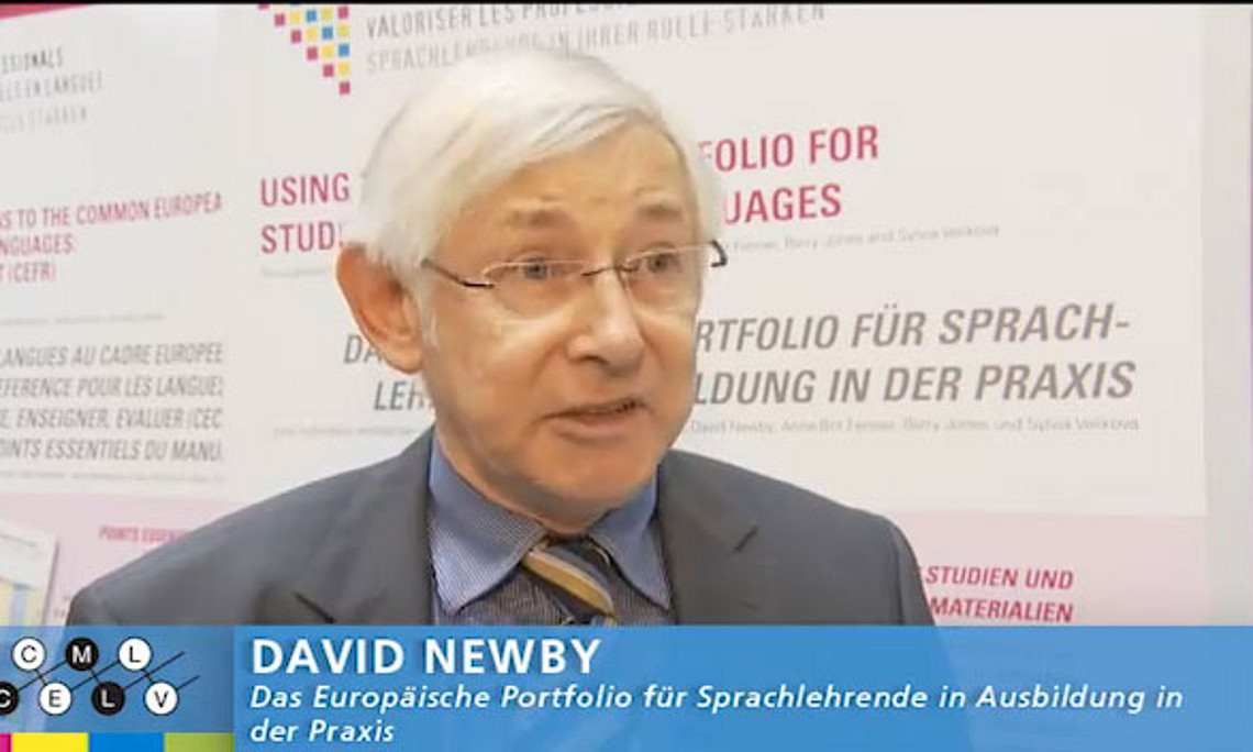 David Newby spricht über EPOSA, das weltweit einzigartige Tool der Selbstbewertung für Sprachlehrende.