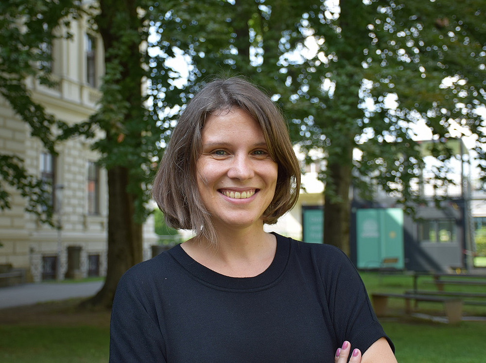 Portrait shot Melanie Hendler ©Ulrike Freitag, Uni Graz