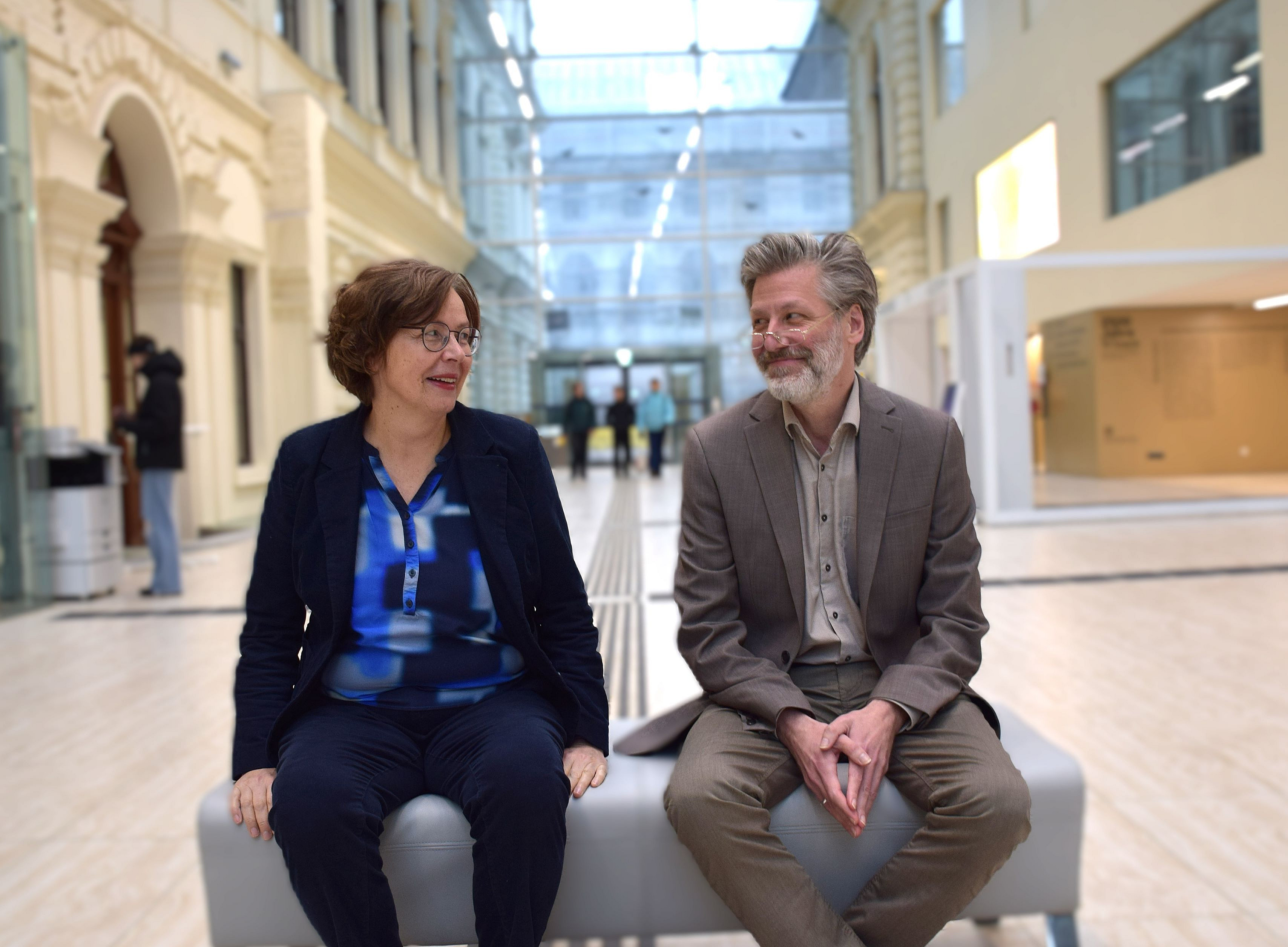 Edeltraud Aspoek und Julian Blunk ©Ulrike Freitag