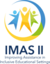 Logo IMAS II: Drei Menschen in einem Kreis
