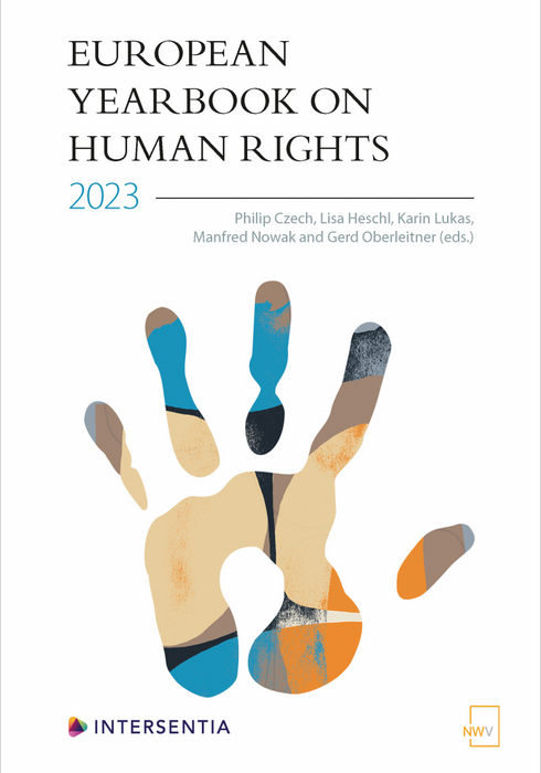 Cover des European Yearbook on Human Rights 2024 ©Intersentia