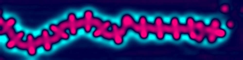 Conductance of a single flexible molecular wire composed of alternating donor and acceptor units ©Uni Graz, C. Nacci, F. Ample, D. Bleger, S. Hecht, C. Joachim, and L. Grill