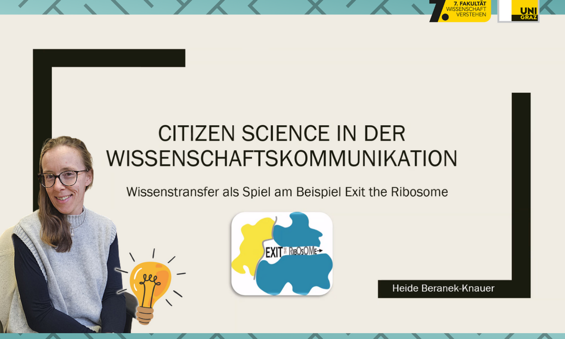 Heide Beranek-Knauer über Citizen Science in der Wissenschaftskommunikation
