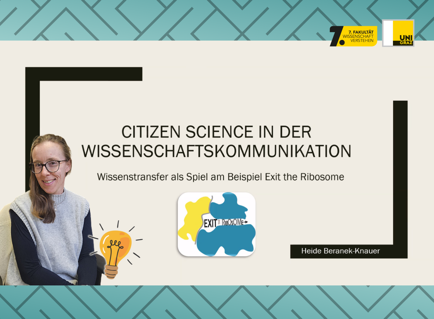 Heide Beranek-Knauer über Citizen Science in der Wissenschaftskommunikation 
