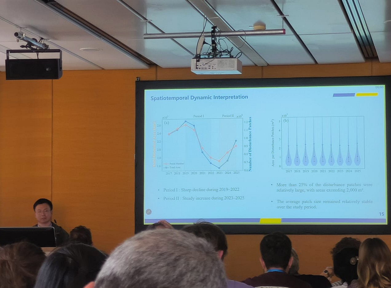 Talk by Ruilin Chen at EGU26 ©Ruilin Chen