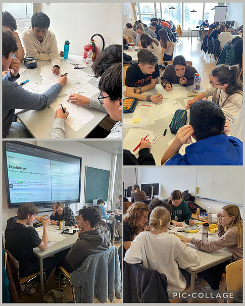 Während des Wettbewerbs 