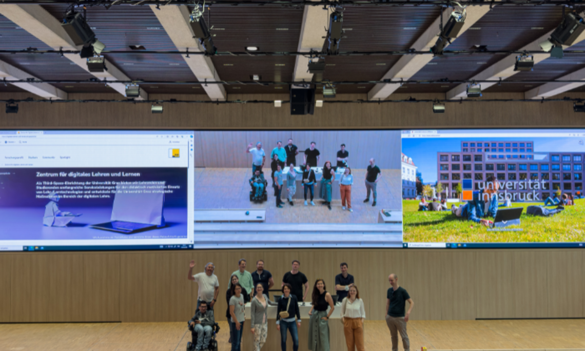 Gruppenfoto Hörsaal
