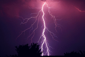Blitz am Himmel. Foto: pixabay