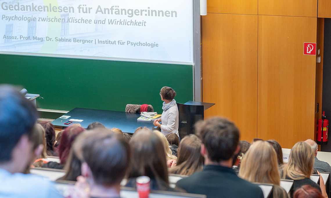 Vortrag von Prof. Bergner am Tag der offenen Tür