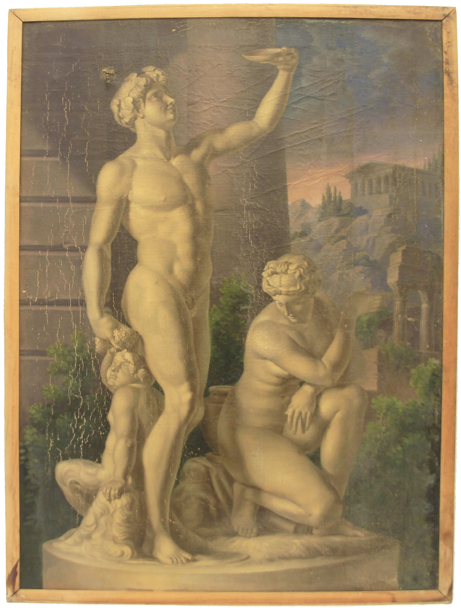 Bacchus und kauernde Venus 